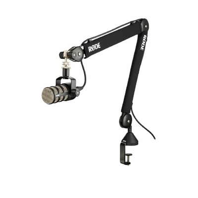 Rode PSA-1+ Professional Studio Microphone Boom Arm For NT1/NT-USB Mini/NT-USB/PodMic/Broadcaster/Procaster/Podcaster image 1