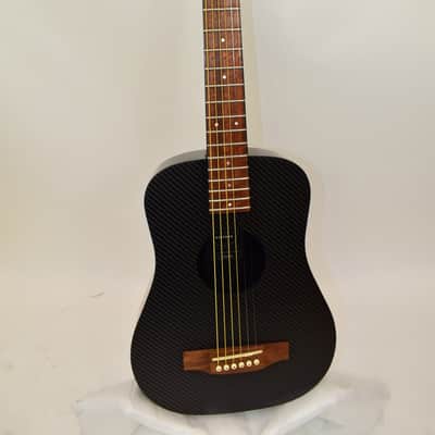 KLOS Carbon Travel Acoustic Guitar w/ Gig Bag image 2