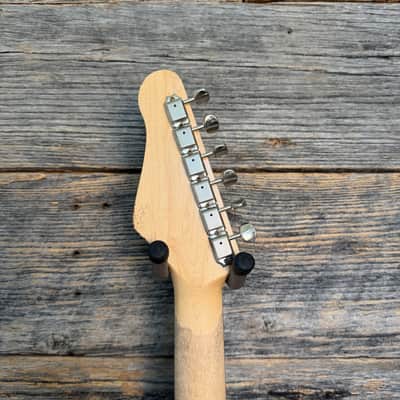 Friedman Vintage S Aged Guitar - Silver Metallic Stars Over Black (Medium Aging) image 9