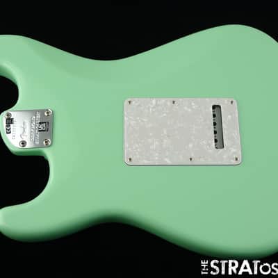 Fender American Cory Wong Stratocaster Strat BODY HARDWARE Ltd. Satin Surf Green image 3