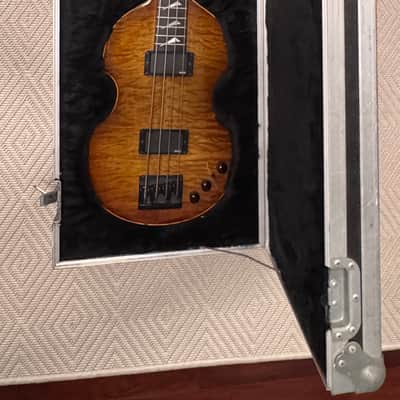 Hamer Violin/Hofner Beatle Bass style 1991 - Antique burst image 18