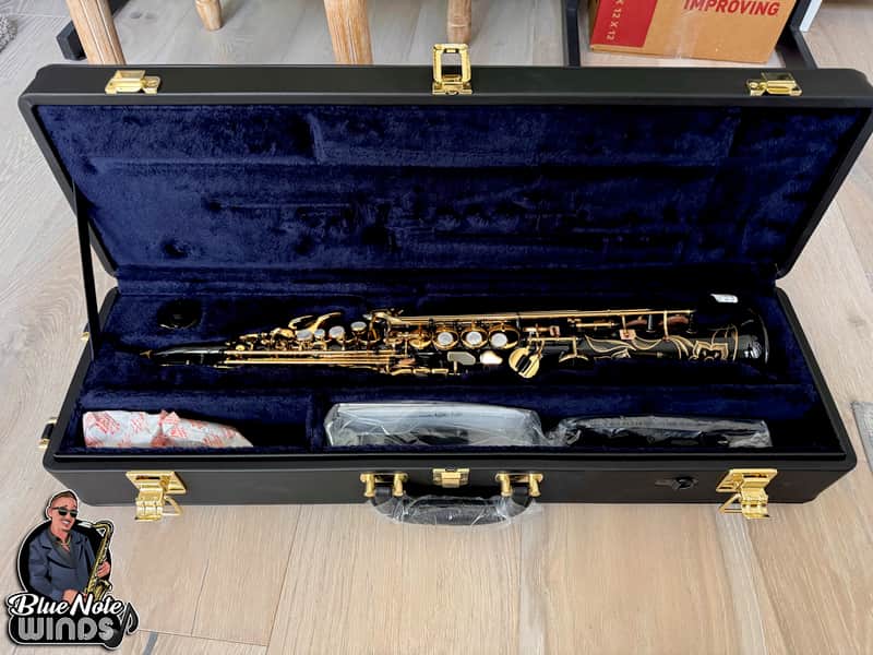 Yamaha YSS-82ZRB Custom Z Soprano Saxophone with Curved Nec- New/ Open Box