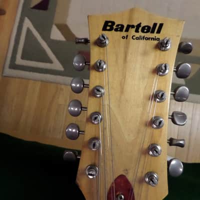 Bartell of California 12-String Hollow Body Guitar with Case image 2
