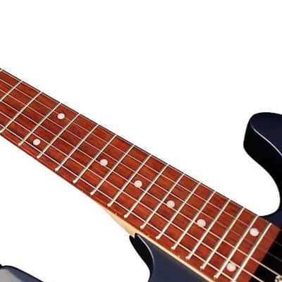 Cort KX100 6-String Electric Guitar in Black Metallic image 6