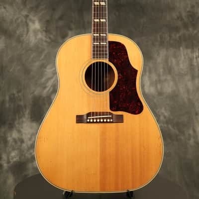 1957 Gibson Country Western SJN Natural acoustic flattop image 2