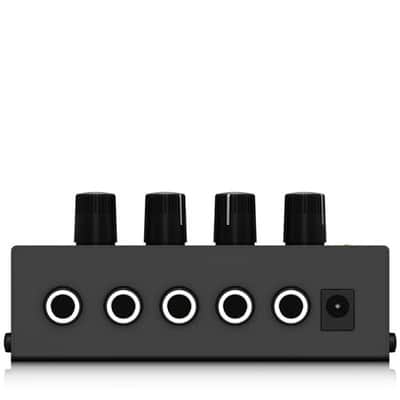 Behringer Micromix MX400 Ultra Low-Noise 4-Channel Line Mixer, 4.7 kOhms Input Impedance, Output Impedance 80 Ohms image 2