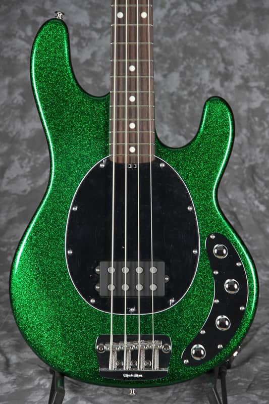 Ernie Ball Music Man Premier Dealer Network Limited Edition Sting Ray - Emerald Green Sparkle image 1