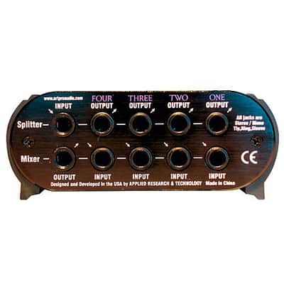 ART SplitMix4 Passive 4 Channel Stereo/Mono Splitter/Mixer image 2