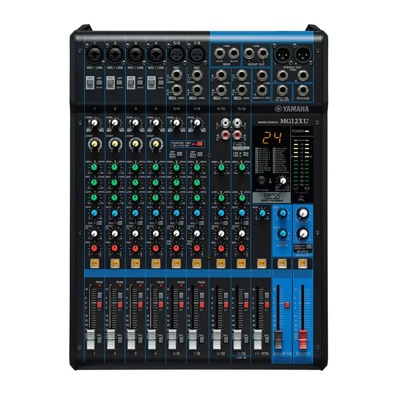Yamaha MG12XU 12-Input 4-Bus Mixer with Effects image 1