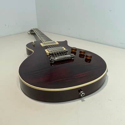 Electric Guitar ESP Eclipse  - see thru black cherry image 12