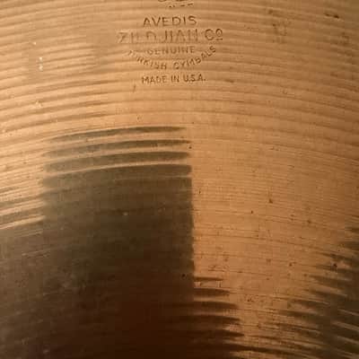 Zildjian Vintage Avedis Ride Cymbal 20" image 3
