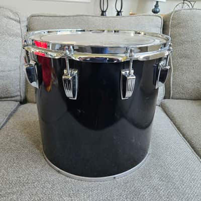 Ludwig 14 inch tom drum classic 1980s - Black Cortex image 5