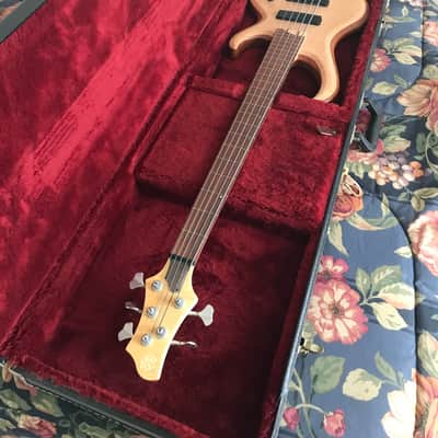 Ibanez Prestige BTB1005 Fretless 1999 Natural MIJ with Ibanez Hard Case image 2