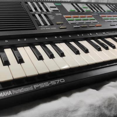 Yamaha PSS-570 (1987, 2 op FM sounds, FM edit, PCM rhythms, great keys) image 8