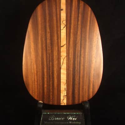 Bruce Wei Solid Acacia Pineapple Concert Ukulele, The Islands Soundhole UW15-2298 image 7