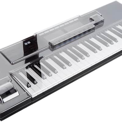 Decksaver Precision Molded Polycarbonate Cover for Komplete Kontrol S49 MK2 MIDI Keyboard Controller with Dust, Liquid and Impact Resistance image 1