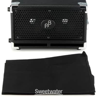 Phil Jones Bass Compact 2 2 x 5-inch 200-watt Bass Cabinet - Black (C2CabBKd1) image 5