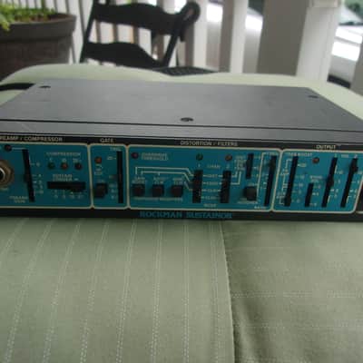Excellent Vintage 80's Rockman Sustainor Compressor 1/2 Rack Mt. Processor image 1