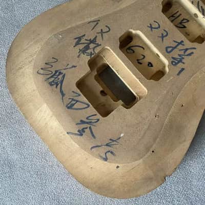 HH Basswood Double Cutaway Guitar Body DIY Project image 2