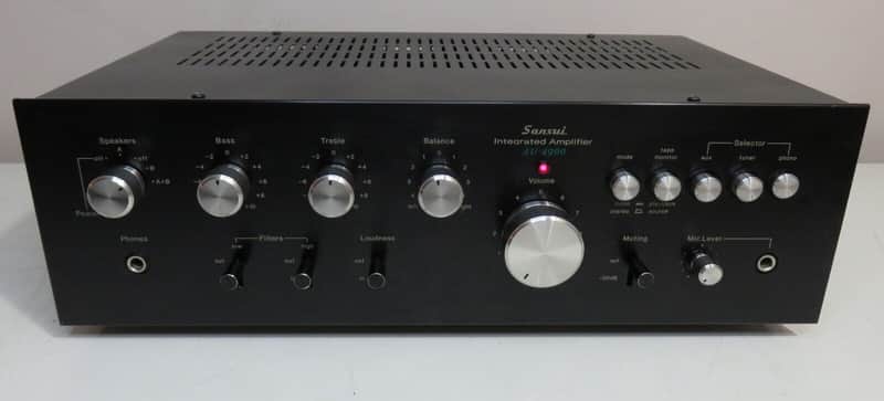 SANSUI AU-4900 INTEGRATED AMPLIFIER WORKS PERFECT SERVICED FULLY RECAPPED image 1