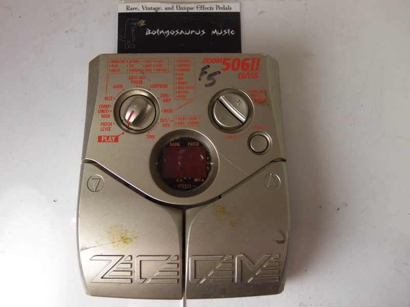 Zoom 506 II 2 Bass Multi Effects Pedal Processor Free USA Shipping image 1