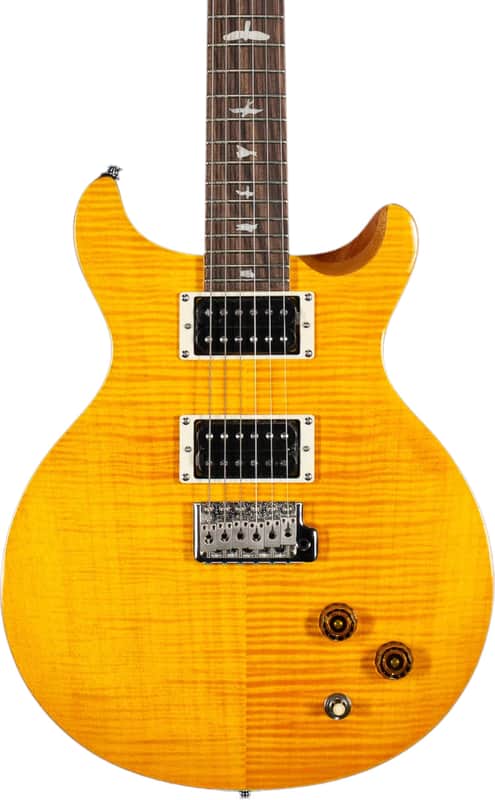 PRS SE Santana Signature Electric Guitar, Rosewood Fingerboard, Santana Yellow image 1