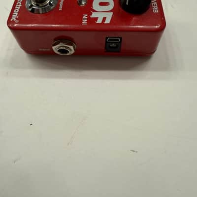 TC Electronic Hall Of Fame Mini Reverb Compact True Bypass Guitar Effect Pedal image 3