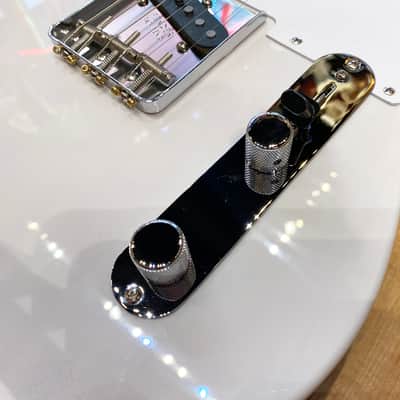 Fender Jimmy Page Mirror Telecaster 2023 Electric Guitar White Blonde image 10
