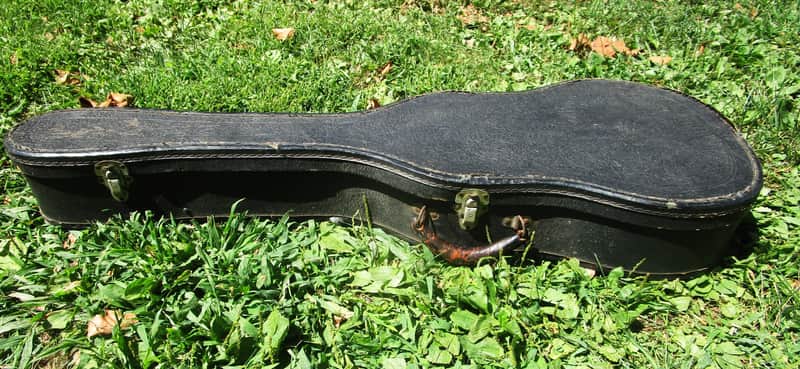 Parlor Guitar Case, 1920's, Good Condition image 1