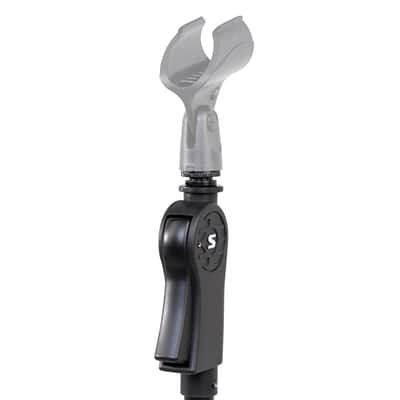 B-Stock Shure by Gator Deluxe Tripod Mic Stand with Pistol Grip One-Handed Clutch; (SH-TRIPODSTANDDX) image 10