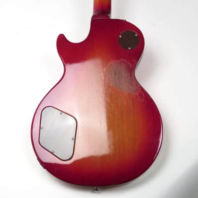 1974 Gibson Les Paul Deluxe - Cherry Sunburst - Rare Two Piece Top - Mahogany Neck image 11