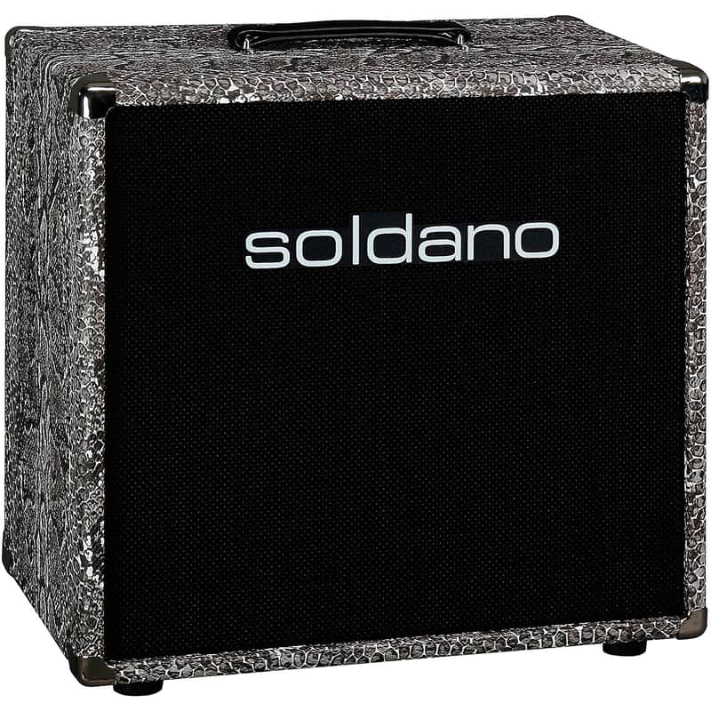 Soldano 112 60-Watt 1x12" Closed Back Guitar Speaker Cabinet - Snakeskin image 1