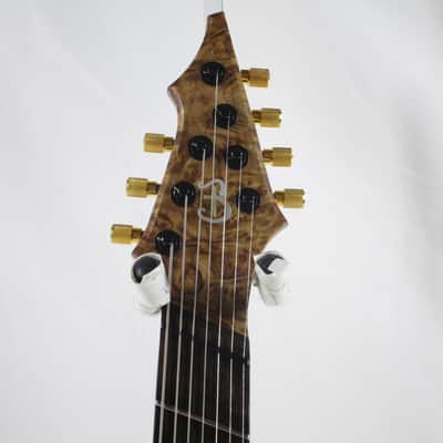 Barlow Guitars Osprey Multiscale Camphor 7 String  Wood Electric Guitar image 3