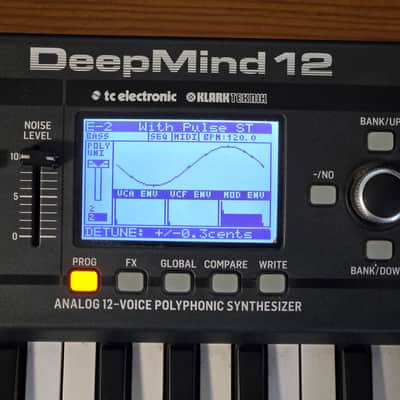 Behringer DeepMind 12 49-Key 12-Voice Polyphonic Analog Synth 2016 - Present - Black image 2