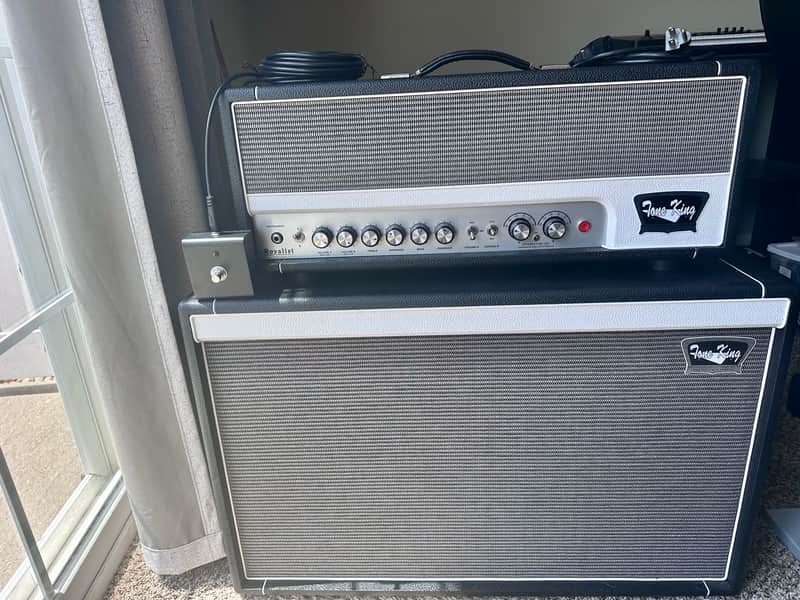 Tone King Royalist MKIII 2-Channel 40-Watt 2x12" Guitar Amp Half Stack 2023 - Present - Black image 1