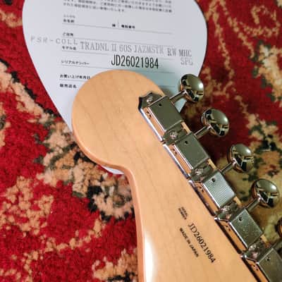 *NEW IN BOX* 2026 Fender Japan FSR Traditional II '60s Jazzmaster Surf Green with Matching Headstock, MIJ JD26 image 4