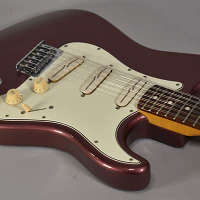 2007 Fender Japan Stratocaster XII 12-String Burgundy Mist Metallic CIJ w/OHSC image 10