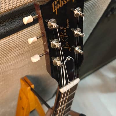 Gibson Les Paul Junior Double Cutaway 2024 Dark Walnut image 4