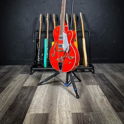 Gretsch G5420T Electromatic Classic Hollow Body Single-Cut Electric Guitar with Bigsby - Orange Stain image 5