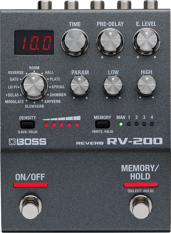 Boss RV-200 Reverb - Black image 1