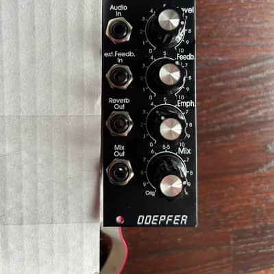 Doepfer A-199V Spring Reverb Eurorack Module - Vintage Edition - Black image 1