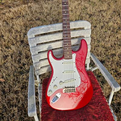 Lefty Warmoth Custom Made Stratocaster reissue 2000' image 1