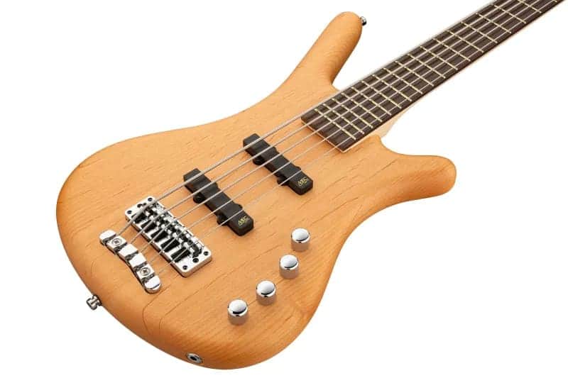 Warwick RockBass Corvette Basic, 5-String - Natural Transparent Satin image 1