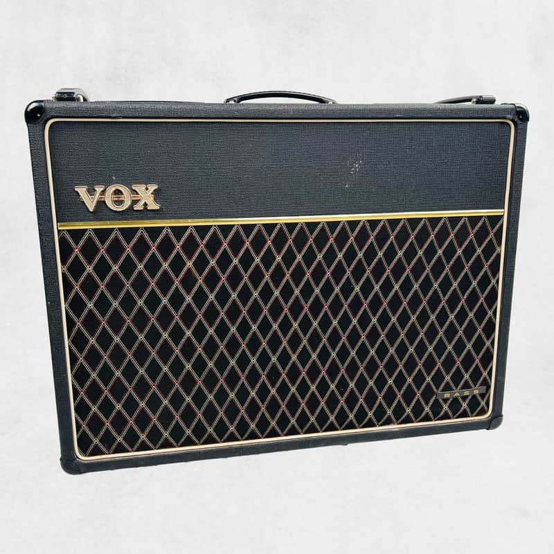 Vox AC30 Bass 2x12" Combo Amplifier 1964 - Black image 1