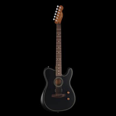 Fender Acoustasonic Standard Telecaster Black image 5