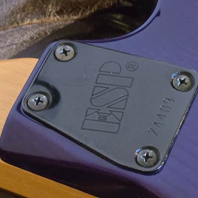 ESP The Mirage Custom Strat HSS Purple Ash MIJ Japan RARE Pre-Fender Deluxe image 9
