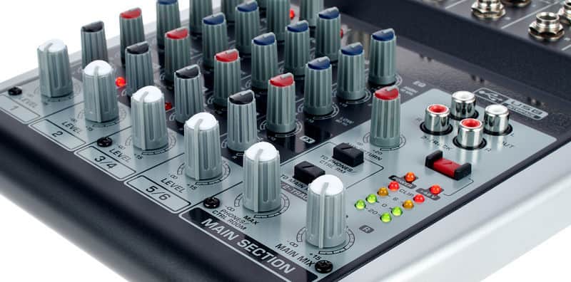 Behringer Xenyx Q802USB 8-Input Mixer with USB | Reverb