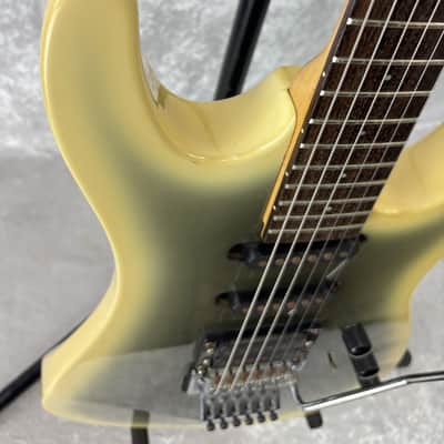 Vintage Westone Spectrum electric guitar with reverse headstock in reverse silverburst(?) image 9
