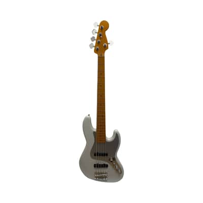 2024 Fender American Ultra II Jazz Bass V - Avalanche image 2
