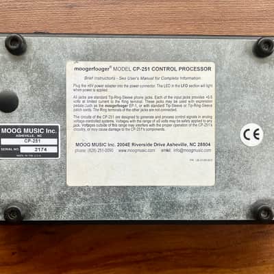 Moog CP-251 Control Processor / Analog Effects Processor image 6